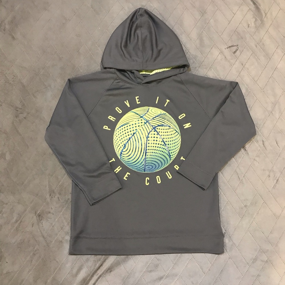 The Children’s Place Boys basketball Sports Hoodie Sz 7/8